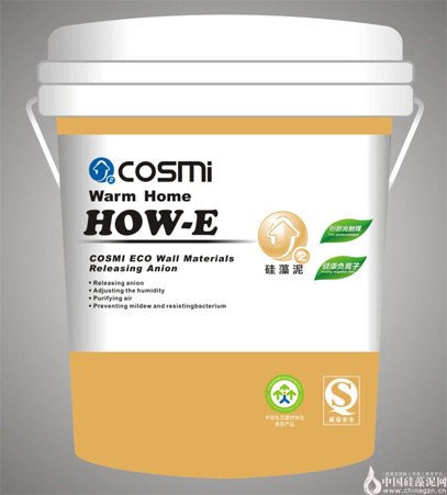 卡西米硅藻泥桶装硅藻泥—温馨家园（HOW-E）