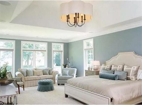 硅藻泥背景墙精彩的家装设计卧室，让你房间更美！